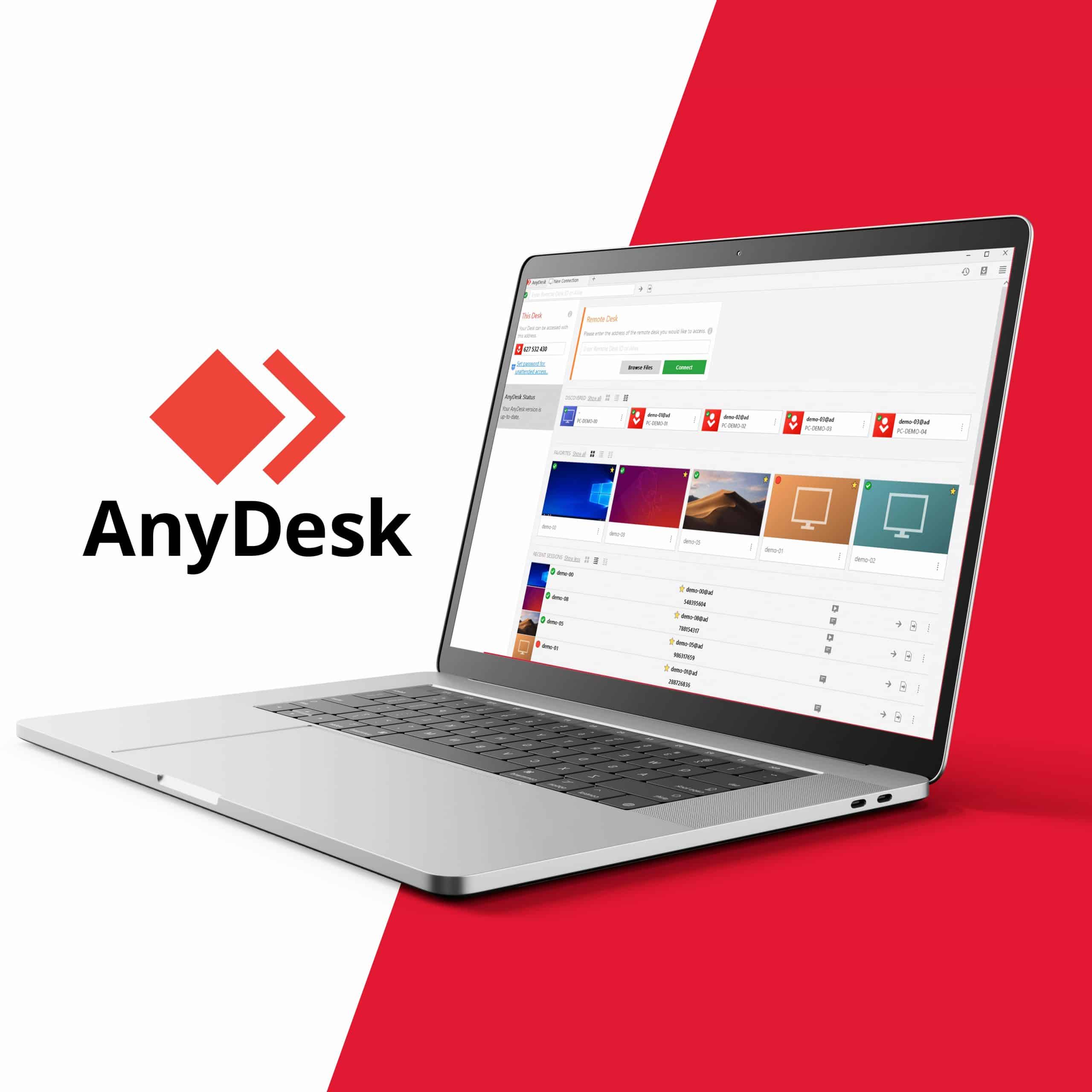 dual monitor anydesk