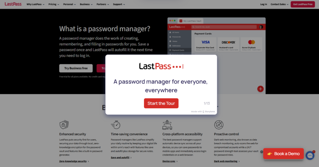 LastPass product Demo