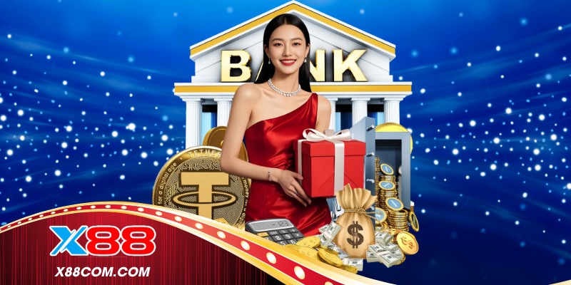 Mục nạp tiền X88 hiển thị trên tài khoản cá nhân