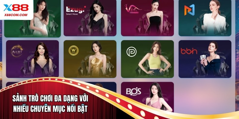 Tổng hợp kho trò chơi đồ sộ thu hút game thủ