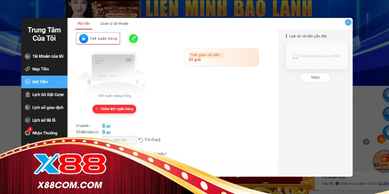 Thông báo xác nhận thành công trên màn hình